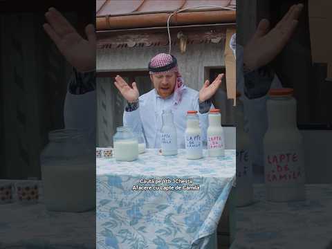 Apasă aici 👆 Afacere cu Lapte de Cămiliă 🐫 #funny #shorts #arabic #comedy #romania
