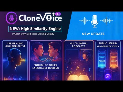 CloneVoice AI New Updates & Features Revealed!