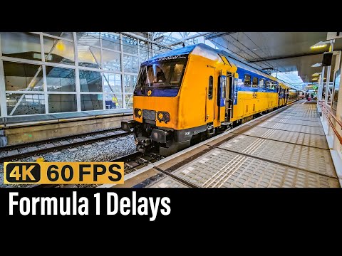 Train Cab Ride NL / Formula 1 Delays / Amersfoort - Amsterdam - The Hague / DDZ IC / August 2023