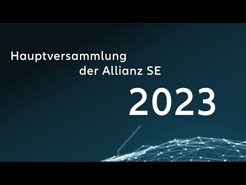 Allianz Hauptversammlung am 4. Mai 2023