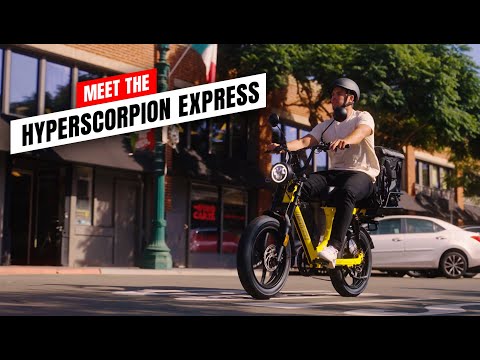 Juiced Bikes HyperScorpion Express - The Ultimate Delivery E-Bike