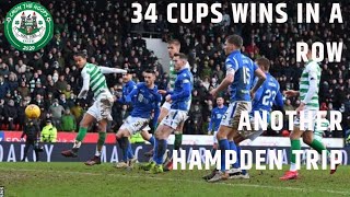 CELTIC 1-0 ST JOHNSTONE | Scottish Cup draw | 34 Cup games unbeaten