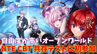 【 NTE 】 共存テスト初参加！新作オープンワールドのCBTやります 【 男の娘Vtuber / 日輪あさひ 】