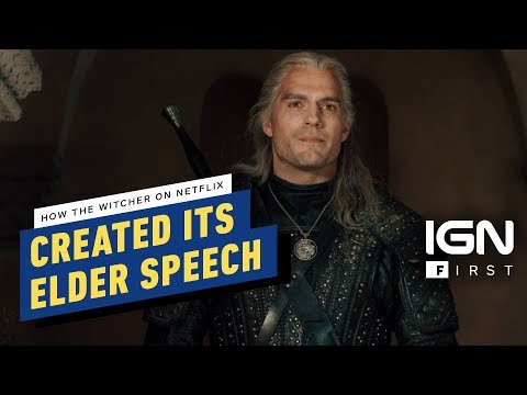 The Witcher: Creating the 'Elder Speech' Language for the Netflix Series - IGN First - UCKy1dAqELo0zrOtPkf0eTMw