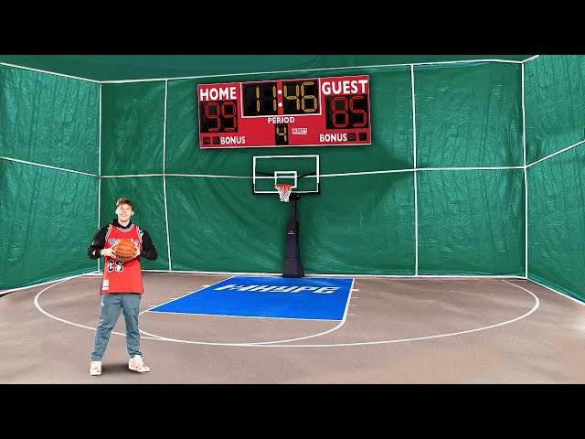 How to Create the Perfect Basement Basketball Court