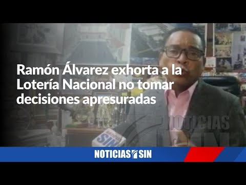 Exhorta a la Lotería Nacional no tomar decisiones apresuradas