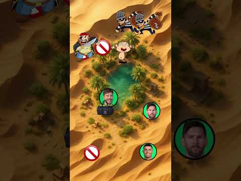 رونالدو ضد اللص في الصحراء – تحدي المليون دولار من MrBeast!