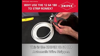 Knipex automaatsed kaablikoorimistangid 180 mm, 0,2-6 mm²