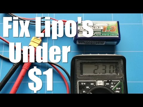 How To FIX a Lipo Battery Repair Under $1 - UCMniPb3td7gxZo3Ex-kXmiA