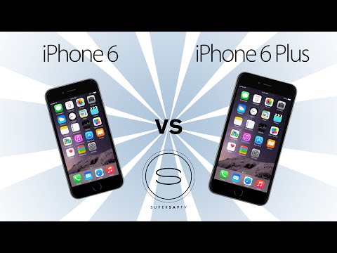 iPhone 6 vs iPhone 6 Plus - SuperSaf TV - UCIrrRLyFMVmmL9NDAU2obJA
