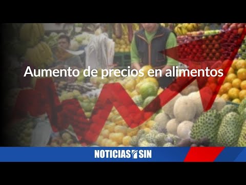 Aumento de precios en alimentos