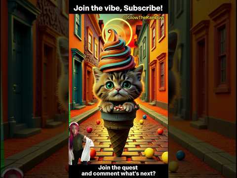 ❤️ MIND-BLOWING Ice Cream Cat Transformation REVEALED! #catshorts #shorts #viralshorts