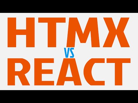 WILL HTMX REPLACE REACT?