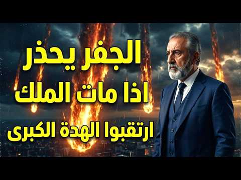 الجفر يحذر اذا مات الملك ارتقبوا الهدة الكبرى وطلعت الماء