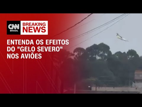 Entenda os efeitos do "gelo severo" nos aviões | AGORA CNN