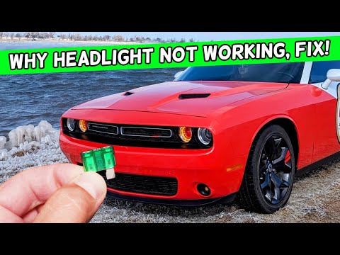 Why Dodge Challenger Headlight Not Working, Dodge Challenger Headlight Out 2014 2024