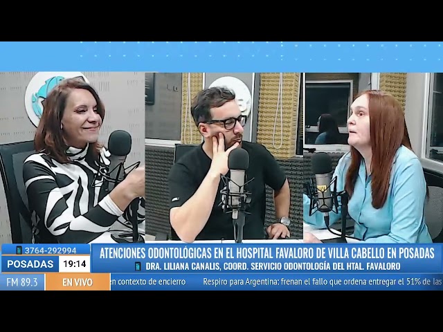Dra. Liliana Canalis, coord. servicio odontología del htal. Favaloro y coordinadora del servicio de guardias.