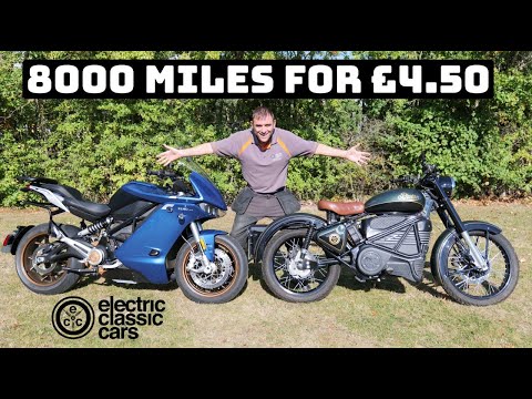 Electric Motorcycles - Zero SRS vs Electric Royal Enfield