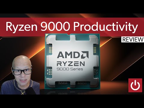 Ryzen 9000 Review: Productivity Focus Benchmarks