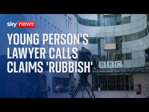 Claims about BBC presenter 'rubbish', says young person's lawyer