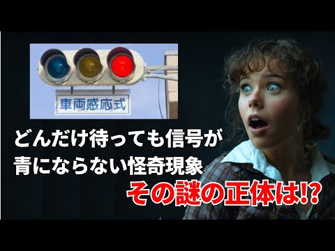 どんだけ待っても信号が青にならない！？/なにこれ？珍道路