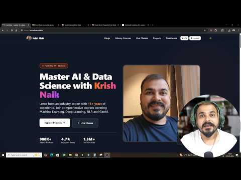 Thumbnail for All You Need To Know About Krish Naik Academy