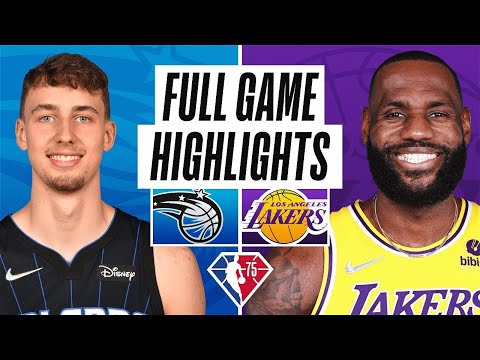 Los Angeles Lakers vs. Orlando Magic Full Game Highlights | Dec 12 | 2022 NBA Season