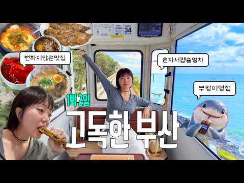 서울-부산 2시간만에 도착해서 고독하게 혼자 놀기