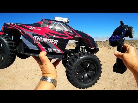 ZD Racing Brushless Upgraded 9106S ZMT-10 Thunder 1/10 4WD RC Car Test Drive Review - UC90A4JdsSoFm1Okfu0DHTuQ