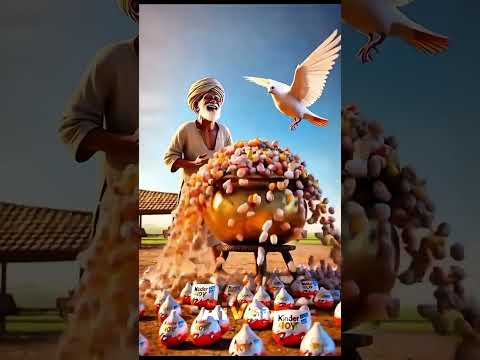 🍫 Kissan Aur Jadui Kinder Joy! | Funny Moral Story