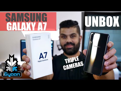 Samsung Galaxy A7 2018 With Triple Camera Unboxing And Hands On