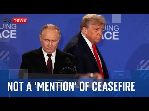 Analysis: Not a 'single mention' of ceasefire in Trump-Putin talks