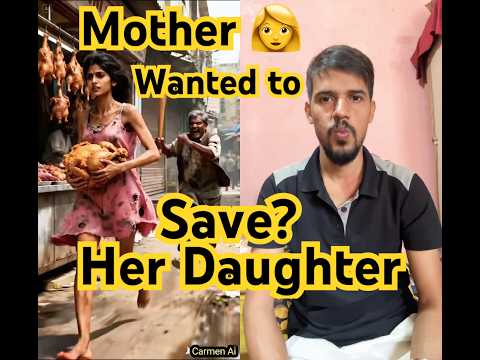 The Poor Mother 👩 Wanted To Save Her Daughter #shorts #daughter #mother #trending