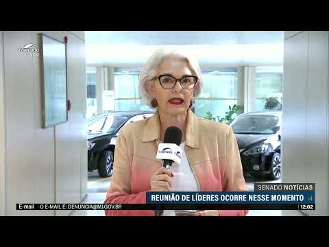 Líderes partidários se reúnem no Senado para definir as próximas ações da casa Líderes partidários se reúnem no Senado para definir as próximas ações da casa
