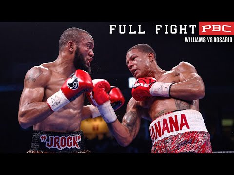 Williams vs Rosario FULL FIGHT YT