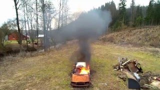 Dron -  Hasiči - SDH   Rudník - Arnultovice - cvičení 20.2. 2016