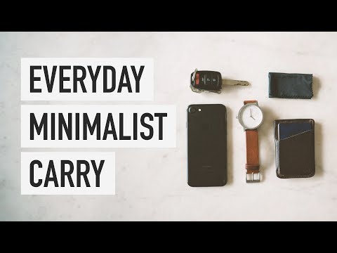 Everyday Minimalist Carry - UCJ24N4O0bP7LGLBDvye7oCA
