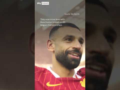 Celebrations as Liverpool win 20th league title