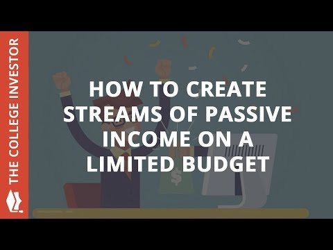 How to Create Passive Income On A Limited Budget