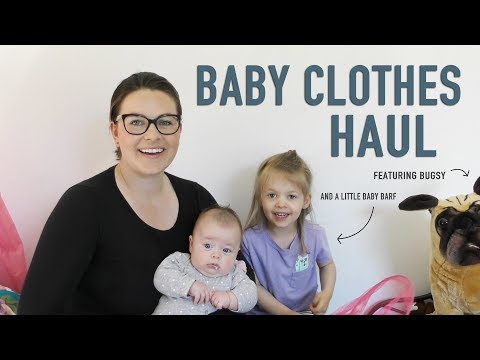 Baby and Toddler Clothes Haul