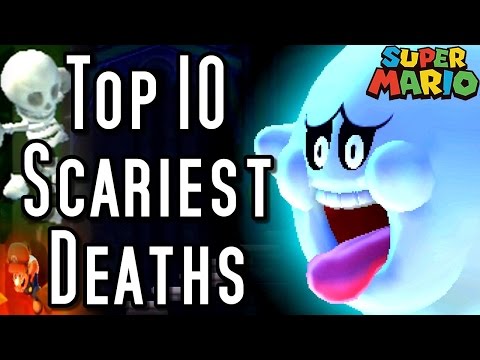 Super Mario TOP 10 SCARIEST DEATHS (3DS, Wii, N64) - UChnz1eAo9SfuDfqFZt1KFtA