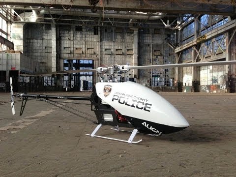 Alan Szabo Jr. ALIGN Trex 700E DFC Driftpocalypse Police Drone 4/15/2013 - UClHqKLdsogWToHIjybzzN3w