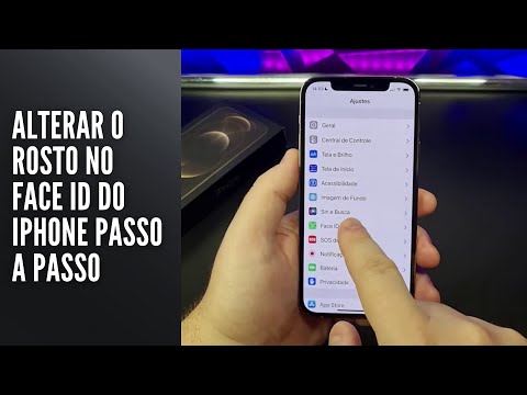 Alterar o Rosto no Face ID do iPhone Passo a Passo