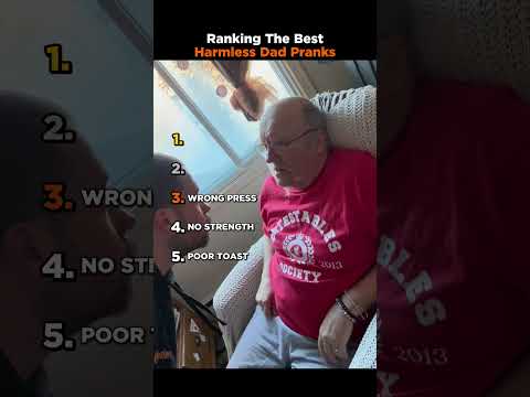 Ranking The Best Harmless Dad Pranks