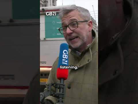 'They're not listening' | Emily speaks with farmer Clive Bailye as farmers gather to protest #Gbnews