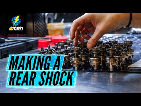 How MTB Rear Shocks Are Made | EXT Shocks Factory Visit!