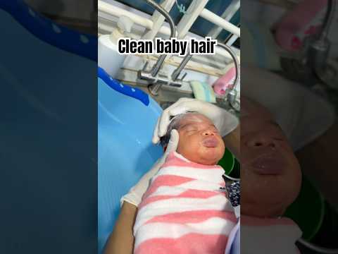 Clean baby hair #shorts