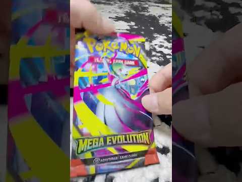 Surprise!! Unpacking Pokemon Mega Evolution Enhanced Booster Card Pack!! #shorts #pokemon #unboxing