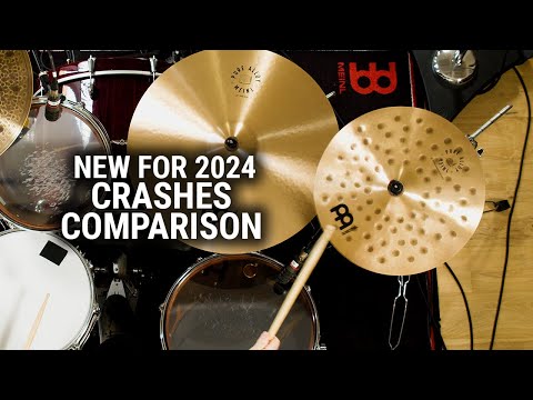 Meinl Cymbals - New for 2024 Crashes Comparison Demo