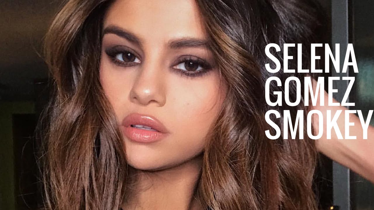 SELENA GOMEZ MAKEUP TUTORIAL SMOKEY EYE NUDE LIPS Fsportlt